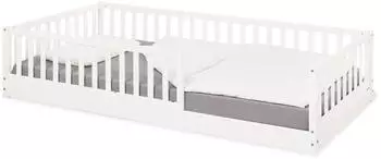 Pinolino Bodenbett Evi 90x200cm wei&szlig; lackiert (112401BT)
