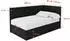 ALTDECOR LOVY Jugendbett Polsterbett mit Bettkasten 100x200cm Schwarz (800001608866)