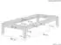 Erst-Holz Stapelbett Kiefer natur 80x190cm (V-60.48-08-190)