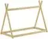 Erst-Holz Tipi-Kinderbett Niedrig Holz Kiefer natur 90x200 (V-60.27-09)