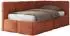 MKS ARVO Jugendbett 90x200 Polster, Bettkasten, Gasdruckfeder, orange (800001511989)