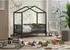 Vipack Dallas Kabinenbett 70x140cm Grau