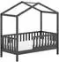 Vipack Dallas Kabinenbett 70x140cm Grau
