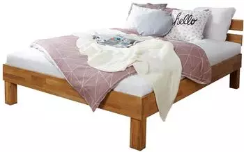 Mid.you Luis Einzelbett Eiche massiv 100x200cm (000406010602)