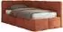 MKS Meble ARVO Jugendbett 90x200 mit Bettkasten, orange Plüsch (800001511951)