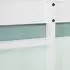Homestyle4u Hochbett 90x200 Massivholz mit Vorhang und Tunnel, Grün (2931)