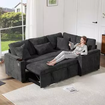 Merax Etagenbett / Hochbett 90x200cm mit Schreibtisch, Kleiderschrank & USB, Weiß