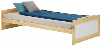 Idimex Fritz Einzelbett Kiefer teilmassiv Natur 90x200cm (7164)