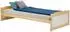 Idimex Fritz Einzelbett Kiefer teilmassiv Natur 90x200cm (7164)