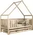 Mirjan24 Hausbett Magic mit Schubladen, Kiefer, 90x190cm