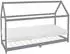 ML-Design Hausbett Kinderbett 90x200cm mit Matratze H16cm, Lattenrost, Hellgrau (490011432)