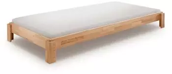 main m&ouml;bel Dubi Stapelbett 90x200cm Buche massiv, natur ge&ouml;lt (DV-91-10)