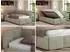 MKS Meble ARVO Jugendbett 90x200 gepolstert, Bettkasten, Gasdruckfeder, grau (800001511930)