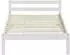 Homestyle4u Holzbett Kiefer 90x200cm weiß (1412)