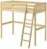 Erst-Holz Hochbett 90x200 Kiefer Massivholz (60.23-09)