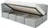 Selsey Cloudy Kinderbett 90x200, Rausfallschutz, Samt grau (Cloudy)