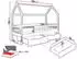 Mirjan24 Avalon Kinderbett mit Schubladen 80x180, Buche