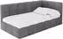 ALTDECOR Livy Jugendbett mit Bettkasten, 80x200cm, dunkelgrau (800001699307)