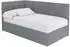 ALTDECOR LOVY Jugendbett mit Bettkasten, 80x200cm, grau (800001608906)