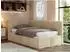 MKS ARVO Jugendbett 90x200 mit Bettkasten, Gasdruckfeder, beige (800001512030)