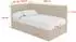 ALTDECOR Lovy Jugendbett mit Bettkasten, Polsterbett 90x200cm, dunkelbeige (800001608908)