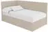ALTDECOR Lovy Jugendbett mit Bettkasten, Polsterbett 90x200cm, dunkelbeige (800001608908)