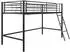 Mid.you Jodie Hochbett Metall, 90x200cm, schwarz