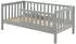 Vipack Junior-Einzelbett grau 70x140cm (TOD)