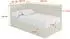 ALTDECOR LOVY Jugendbett mit Bettkasten, 90x200cm, beige (800001608999)