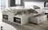 Furn.Design Hooge Stauraumbett mit Bettschubkasten, Pinie weiß, 140x200cm