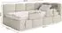 Selsey Cloudy Jugendbett 120x200cm, Bettkasten, Chenille, braun