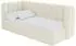 ALTDECOR HUGY Jugendbett mit Bettkasten und Matratze, 100x200cm, beige (Quelle 02)