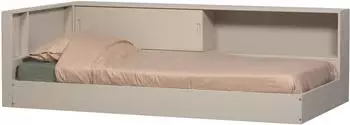 Mid.you Carter Bodenbett Kiefer grau 90x200cm (001883059605)