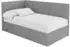 ALTDECOR LOVY Jugendbett mit Bettkasten, 80x200cm, grau (800001609010)