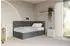 ALTDECOR Lovy Jugendbett mit Bettkasten 100x200cm dunkelgrau (800001609161)