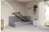 ALTDECOR LIVY Polsterbett mit Bettkasten 80x200cm, grau (800001699467)