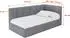 ALTDECOR LIVY Polsterbett mit Bettkasten 80x200cm, grau (800001699467)