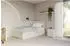 ALTDECOR Lovy Jugendbett mit Bettkasten links, 80x200cm, beige (800001609134)