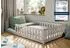 Kids Collective Montessori Bodenbett 120x200cm mit Rausfallschutz & Lattenrost, Kaschmir