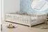 Kids Collective Montessori Bodenbett mit Rausfallschutz & Lattenrost 120x200cm Baumwolle (K11260)