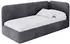 ALTDECOR Elsy Jugendbett mit Bettkasten und Matratze, 90x200, dunkelgrau