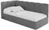 ALTDECOR DEXY Jugendbett mit Bettkasten 90x200, dunkelgrau (Poso 115)