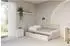 ALTDECOR Alvy Jugendbett mit Bettkasten und Lattenrost, 80x200, dunkelbeige (800001940892)