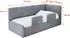 ALTDECOR NORY Jugendbett mit Bettkasten, 90x200cm, grau (800001941805)