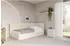 ALTDECOR Arty Jugendbett mit Bettkasten und Matratze, beige, 90x200cm (800001942418)