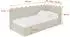ALTDECOR Arty Jugendbett mit Bettkasten und Matratze, beige, 90x200cm (800001942418)