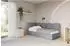 ALTDECOR VELY Jugendbett mit Bettkasten und Matratze, 80x200cm, grau (800001942528)