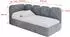 ALTDECOR VELY Jugendbett mit Bettkasten und Matratze, 80x200cm, grau (800001942528)