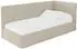 ALTDECOR TULY Jugendbett mit Bettkasten und Lattenrost, 90x200cm, dunkelbeige (800001941503)