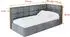 ALTDECOR SOVY Jugendbett mit Bettkasten, grau, 100x200cm (800001942344)